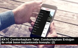 KKTC Cumhurbaşkanı Tatar: Türkiye, büyük Türk dünyasının umudu