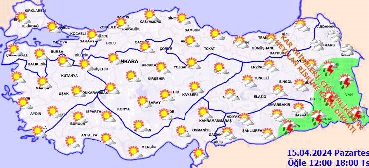 Meteoroloji Uyarıyor: Gök Gürültülü Sağanak Yağış Geliyor!