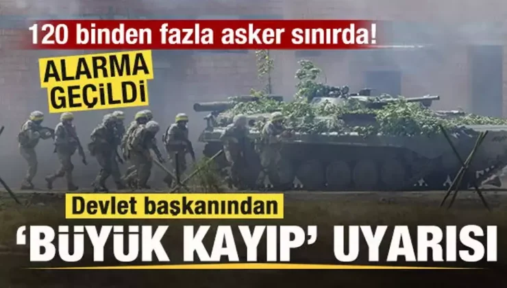 Ukrayna Sınırda 120 Bin Askerle Güç Gösterdi: ‘Büyük Kayıplar Olacak’ Açıklaması Yapıldı