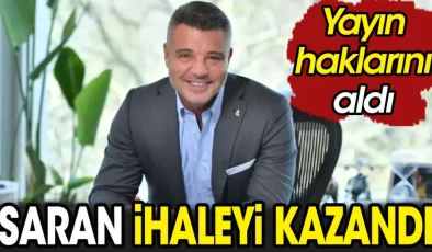 Sadettin Saran İhaleyi Kazandı: Yayın Haklarını Aldı!