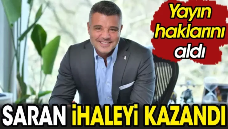 Sadettin Saran İhaleyi Kazandı: Yayın Haklarını Aldı!