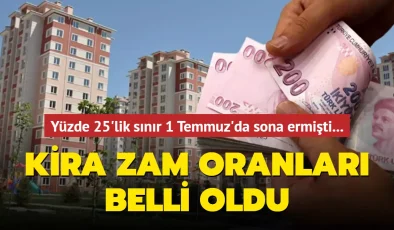 Kiralardaki Yeni Zam Oranı Duyuruldu