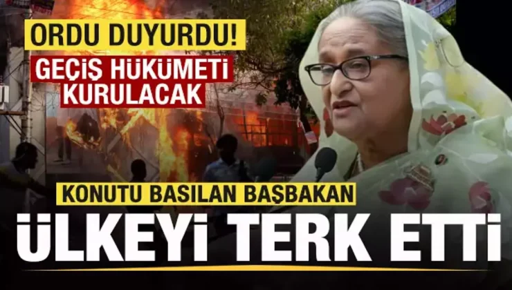 Bangladeş’te Protestocular Başbakanın Konutuna Girdi, Başbakan Konutu Terk Etti