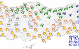 Meteoroloji Uyardı: Kar ve Sağanak Geliyor