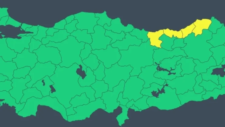 4 ile Sarı Kodlu Uyarı: Sağanak ve Kar Yağışı Bekleniyor