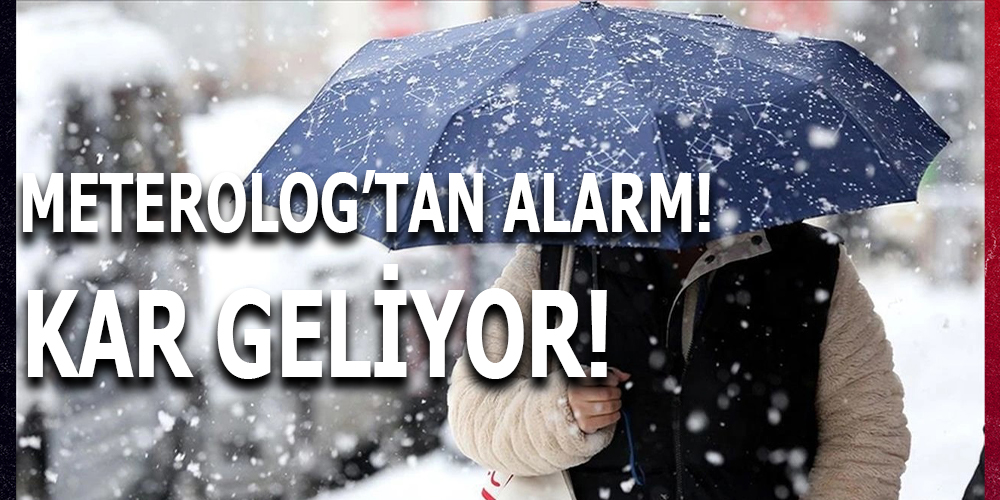 “Meteoroloji Uyardı: Kar Yağışı Yola Çıkıyor!”