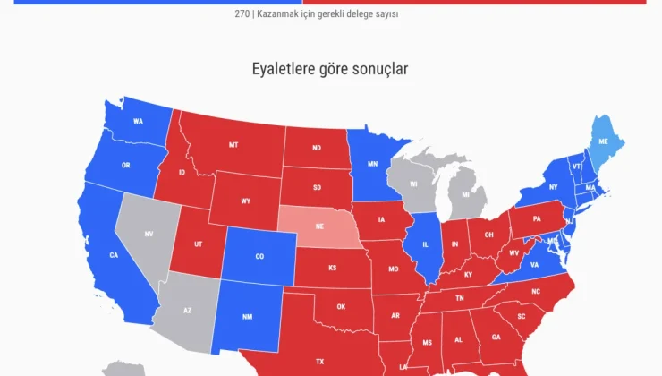 ABD Başkanlık Seçimlerinde Delege Sayıları Belirleyici Olacak