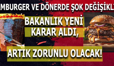 “Yemek Menülerinde Gramaj Zorunluluğu: Döner, İskender ve Hambur