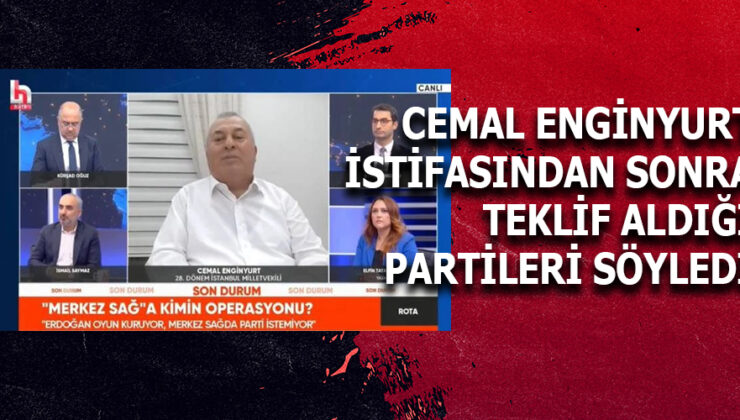 CEMAL ENGİNYURT DEMOKRAT PARTİ’DEN İSTİFA ETTİ: YENİ SİYASİ YOL HARİTASI ÜZERİNDE ÇALIŞIYOR