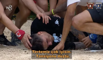 SURVIVOR 2025’TE BARIŞ MURAT YAĞCI’DAN KORKUTAN ANLAR: TANSİYONU DÜŞTÜ, SAĞLIK EKİBİ MÜDAHALE ETTİ