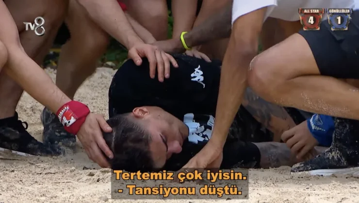 SURVIVOR 2025’TE BARIŞ MURAT YAĞCI’DAN KORKUTAN ANLAR: TANSİYONU DÜŞTÜ, SAĞLIK EKİBİ MÜDAHALE ETTİ