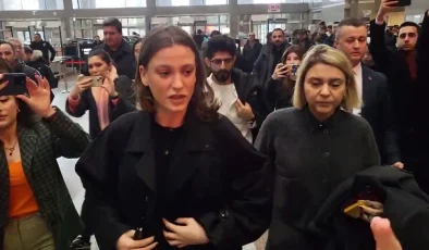 SERENAY SARIKAYA, AYŞE BARIM OLAYINDA ADLİYEDE İFADE VERDİ