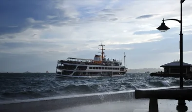 Olumsuz Hava Koşulları İstanbul, Bursa ve Çanakkale’de Deniz Ulaşımını Aksattı