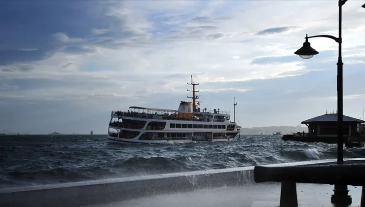 Olumsuz Hava Koşulları İstanbul, Bursa ve Çanakkale’de Deniz Ulaşımını Aksattı