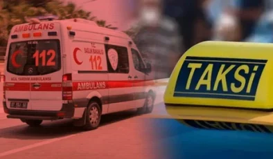 İstanbul’da Ambulansa Yol Vermeyen Taksi Sürücüsüne 1.986 TL Ceza