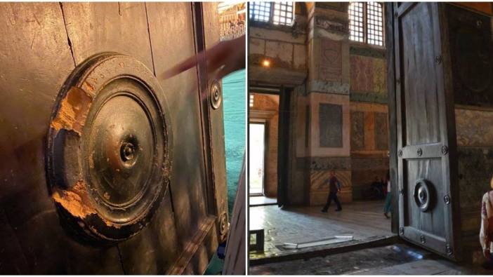 AYASOFYA’DAKİ TARİHİ KAPIYI KIRAN ŞAHSA HAPİS CEZASI!
