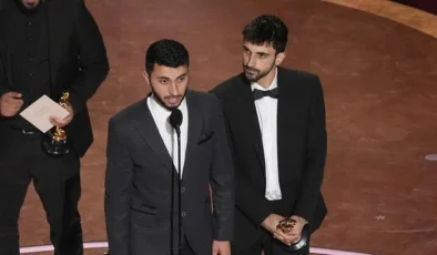 FİLİSTİNLİ VE İSRAİLLİ YÖNETMENDEN OSCAR’DA ADALET ÇAĞRISI