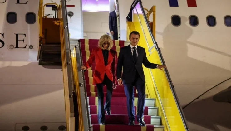MACRON’UN VİETNAM ZİYARETİ SKANDALLA BAŞLADI