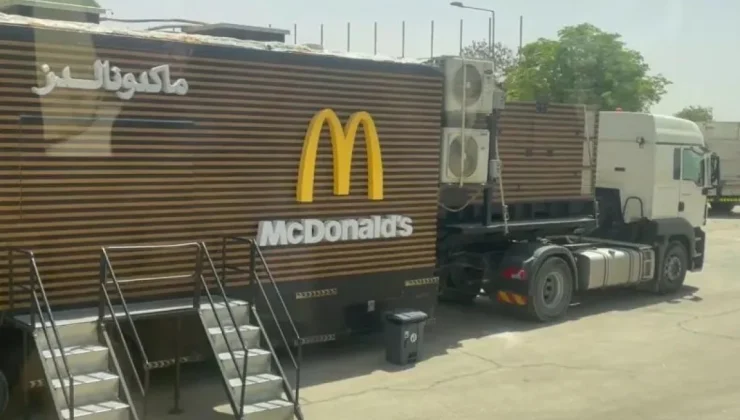 TRUMP İÇİN SUUDİ SARAYI’NA MCDONALD’S ŞUBESİ KURULDU