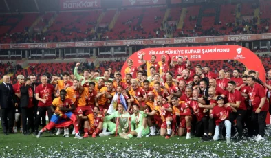 GALATASARAY, TÜRKİYE KUPASI’NI KAZANDI!