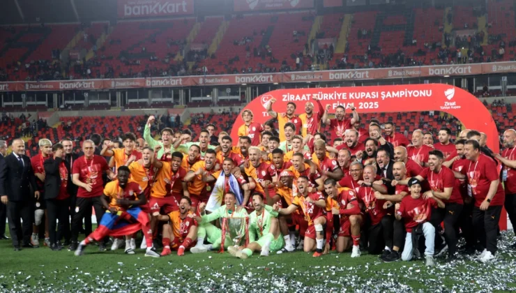 GALATASARAY, TÜRKİYE KUPASI’NI KAZANDI!