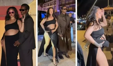 RIHANNA VE A$AP ROCKY’DEN CANNES’DA AŞK DOLU ANLAR