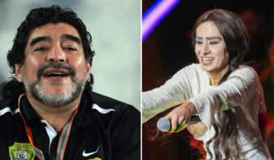 YILDIZ TİLBE’DEN MARADONA PAYLAŞIMI