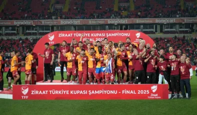 GALATASARAY, 5 SEZON SONRA TÜRKİYE KUPASI’NI KAZANDI