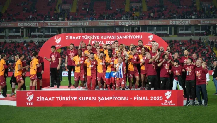 GALATASARAY, 5 SEZON SONRA TÜRKİYE KUPASI’NI KAZANDI