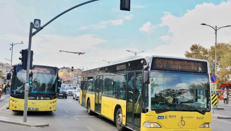 İBB İLE HALK OTOBÜSÜ ŞOFÖRLERİ ANLAŞTI