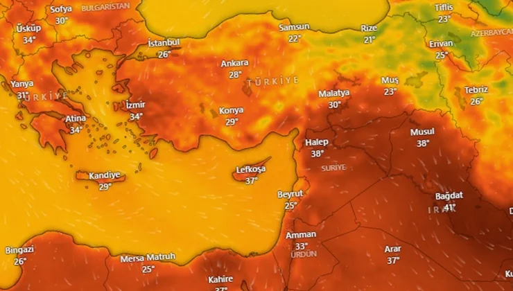 AFRİKA KÖKENLİ SICAKLIK TÜRKİYE’DE: METEOROLOJİDEN ÖLÜMCÜL UYARI
