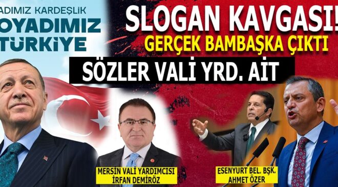 Slogan Kavgası: “Soyadımız Türkiye” Sloganı Kime Ait? Gerçek Ortaya Çıktı!