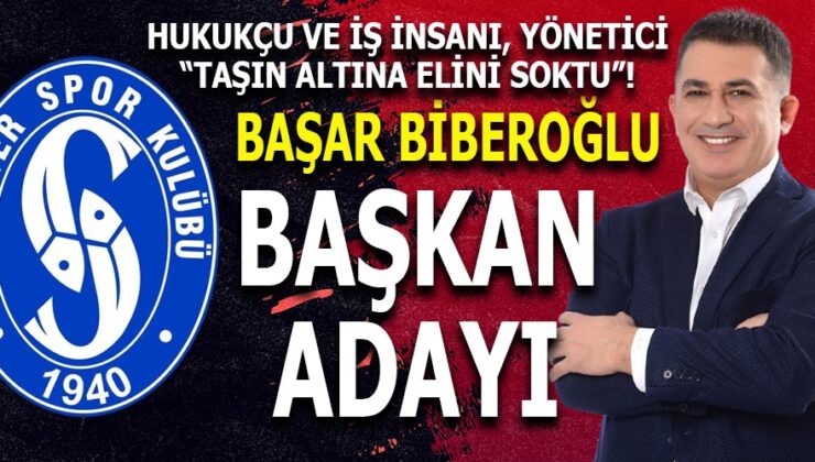 Başar Biberoğlu Sarıyer Spor Kulübü’nde Başkanlığa Adaylığını Açıkladı!