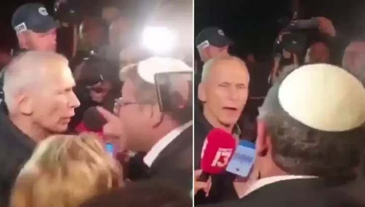 İsrailli Bakanlar Kameralar Önünde Birbirine Girdi!