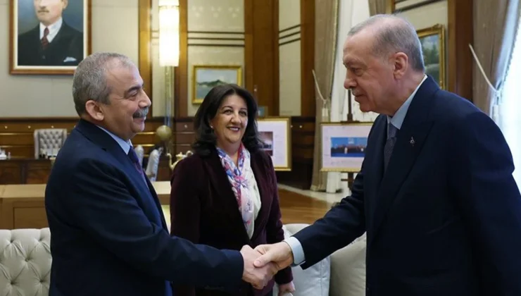 DEM Parti, Erdoğan ile Görüştü: “Terörsüz Türkiye” Gündemdeydi