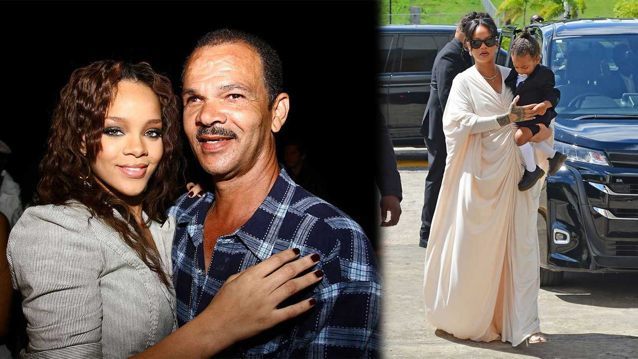 Rihanna, Ronald Fenty’yi Son Yolculuğuna Uğurladı