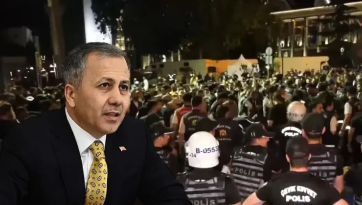 Saraçhane Olaylarında 42 Gözaltı: Bakan Yerlikaya’dan Açıklama