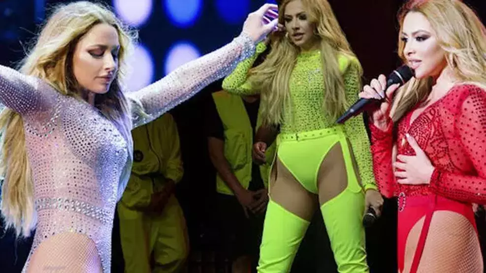 Hadise’den Harbiye’de Unutulmaz Şov