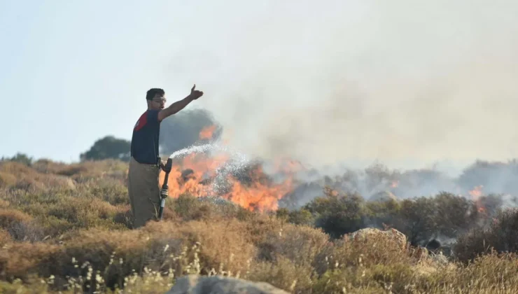 İzmir’de Alevlerle Mücadele: 4 Uçak ve 14 Helikopterle Müdahale