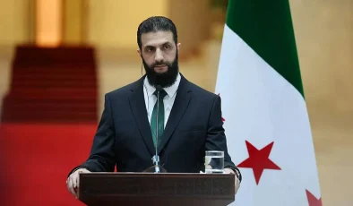 Şara’dan Türkiye’ye Teşekkür: Suriye İçin Kritik Arabuluculuk