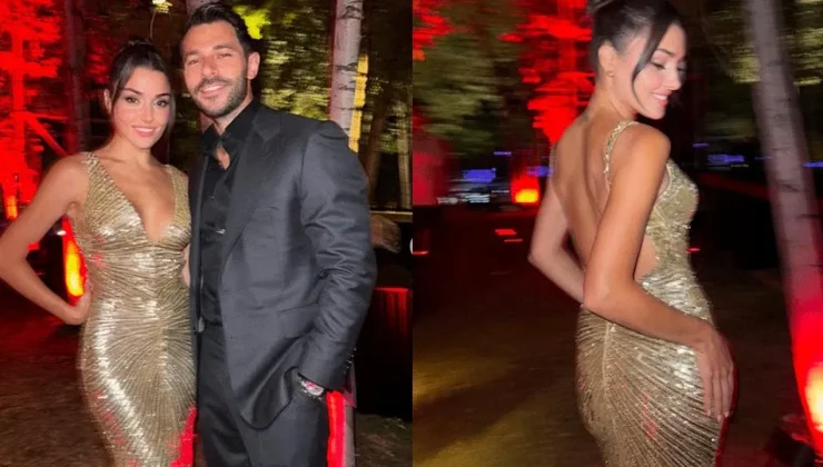 Aşkın En Şık Hali: Hande Erçel, Hakan Sabancı’nın Ceketiyle Poz Verdi