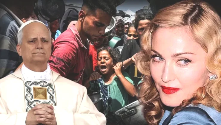 Ünlü Şarkıcı Madonna’dan Papa’ya Gazze Daveti