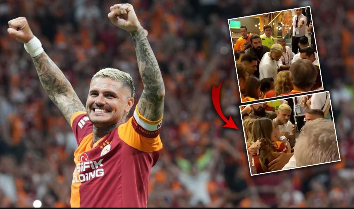 Mauro Icardi’nin Taraftarla Yaşadığı Arbede Kameralara Yansıdı