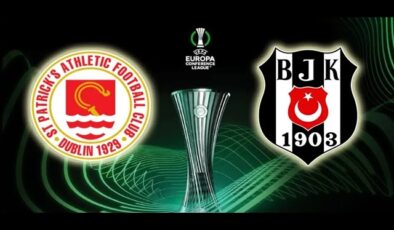 BEŞİKTAŞ İRLANDA’DA FARKA KOŞTU: ST. PATRICK’S’İ 4-1 YENDİ