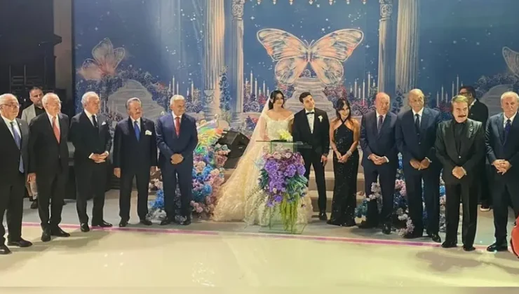 MEHMET SEVİGEN’İN OĞLU BERKE SEVİGEN’İN GÖRKEMLİ DÜĞÜNÜ: SİYASET, SANAT VE İŞ DÜNYASI BİR ARAYA GELDİ