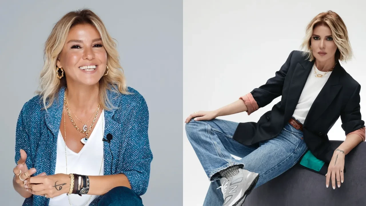 Gülben Ergen’in bornozlu stili sosyal medyada gündem oldu