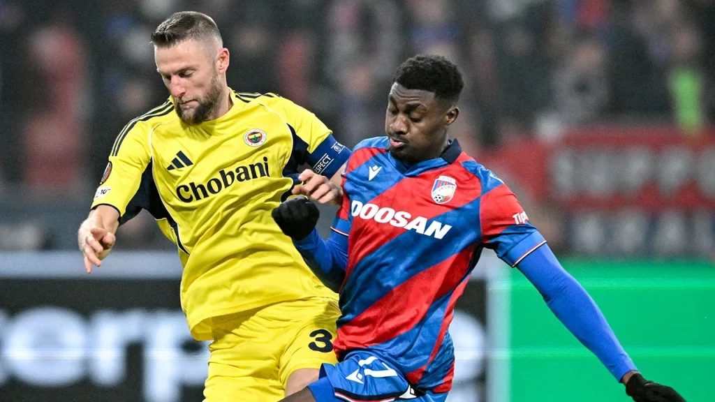 UEFA’da Fenerbahçe’den 1 Puanlık Sonuç 3 fenerbahce plzende 1 puan cekti d8uu