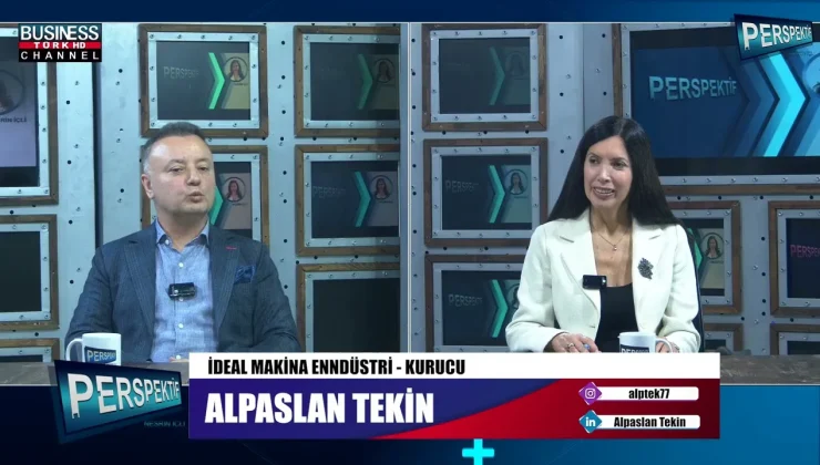 TÜRK MÜHENDİSLİĞİNDE YENİ BİR DÖNEM: İDEAL MAKİNE KURUCUSU ALPARSLAN TEKİN ANLATTI