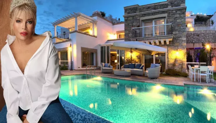 AJDA PEKKAN’IN 30 MİLYON TL’LİK VİLLA YENİLEMELERİ