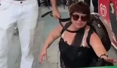 BOYNUNA TASMA TAKILAN KADININ SOKAKTA GEZDİRİLMESİ DAVALIK OLDU